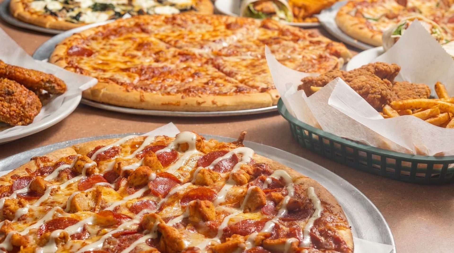 Fresh-baked pizza for Quincy