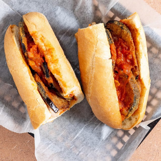 Eggplant Parm.