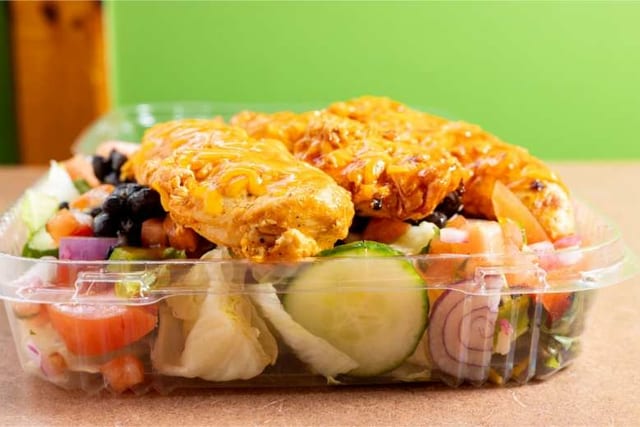 Spicy Chicken Salad.