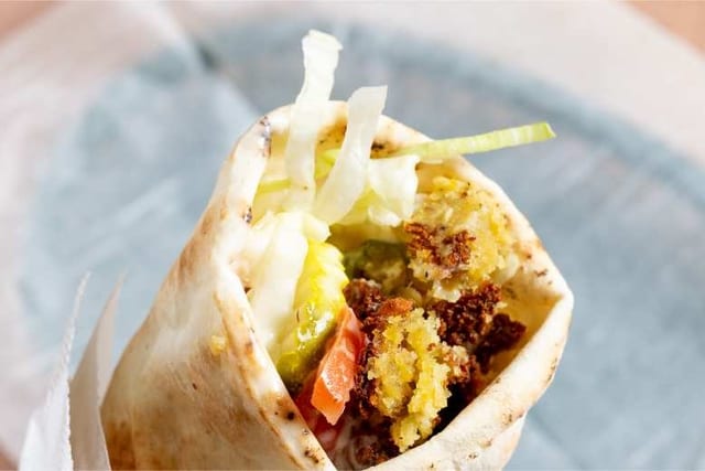 Falafel Wrap.