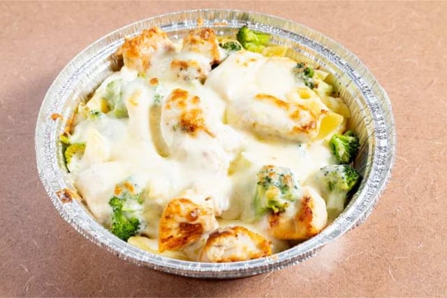 Chicken & Broccoli.