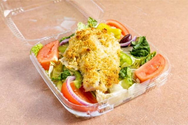 Baked Haddock Salad.