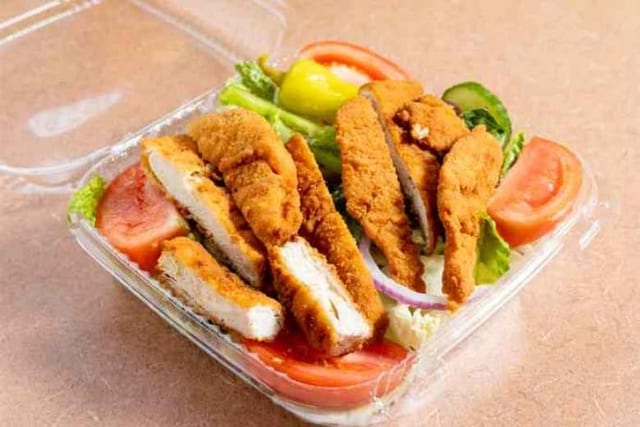 Chicken Finger Salad.