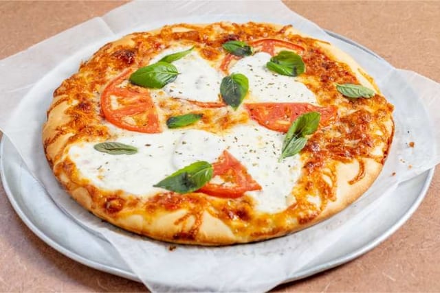 Tomato, Basil & Mozzarella.